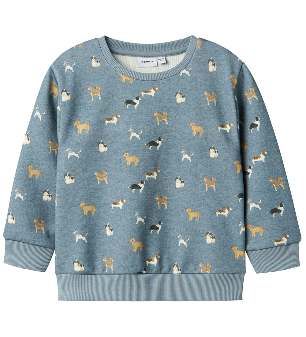 Name It Sweatshirt - NmmBlaffend - Spring Meer/Melange