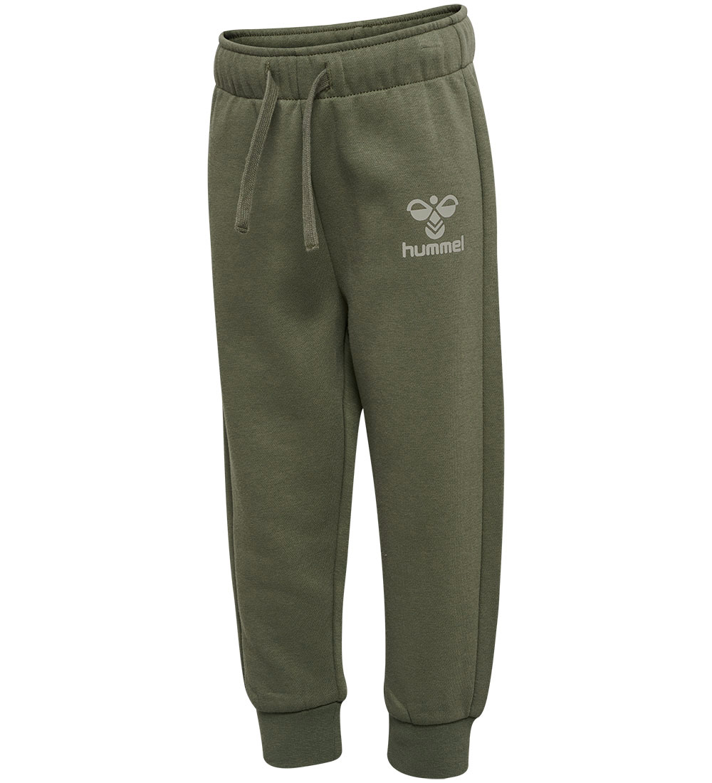 Hummel Set - hmlHumming Crewsuit - Olivine