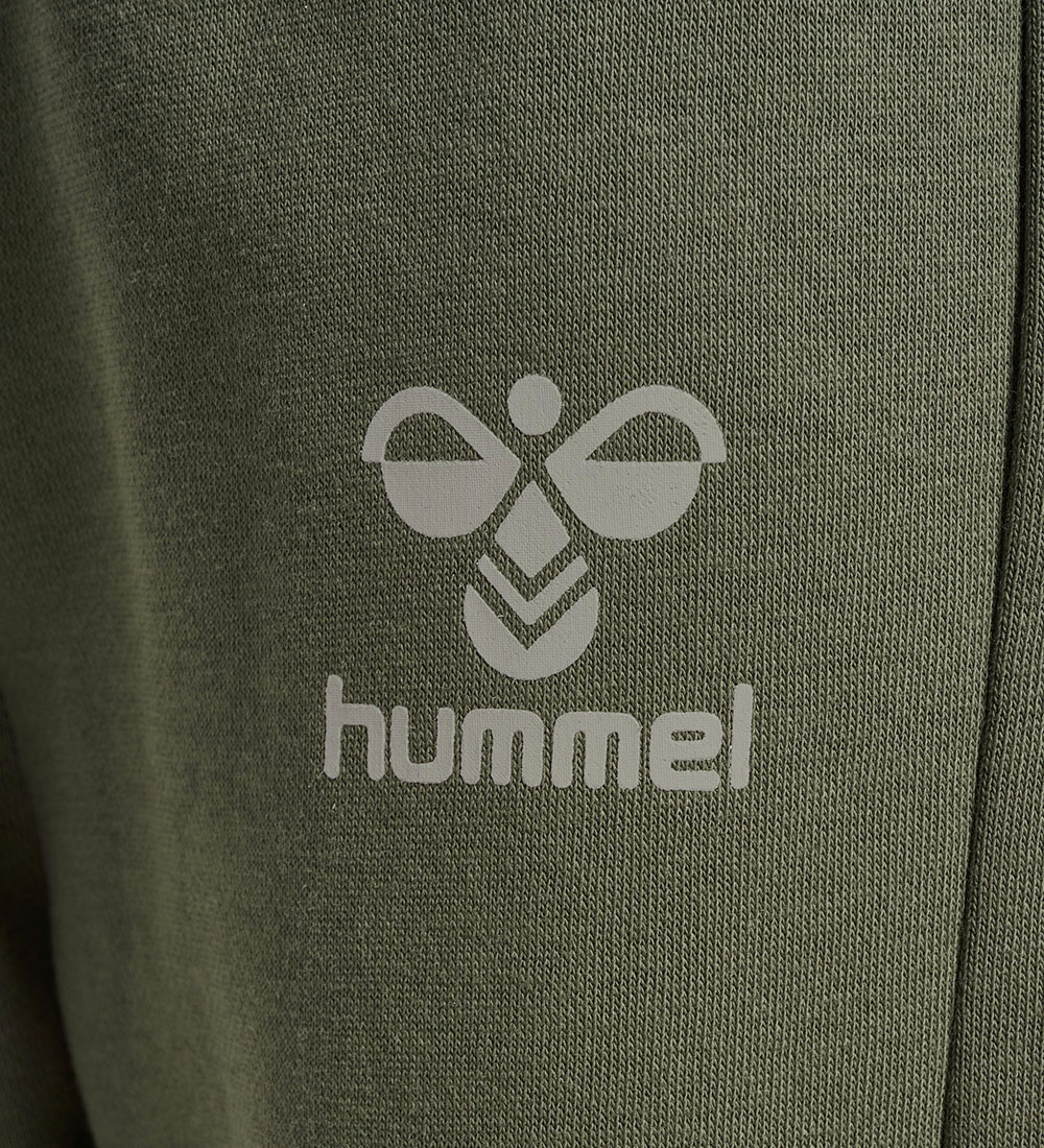 Hummel Set - hmlHumming Crewsuit - Olivine