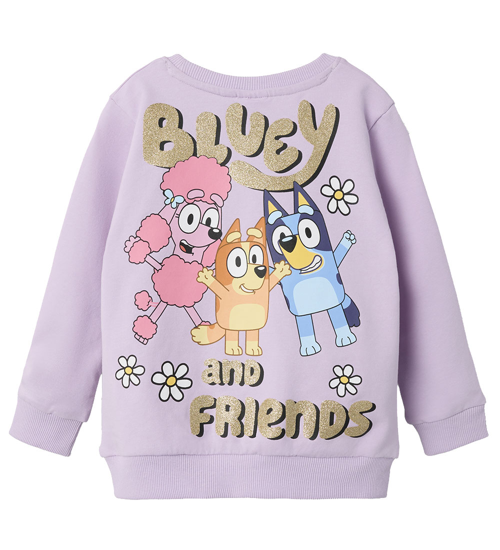 Name It Sweatshirt - NmfFappa Bluey - Orchid Bloom