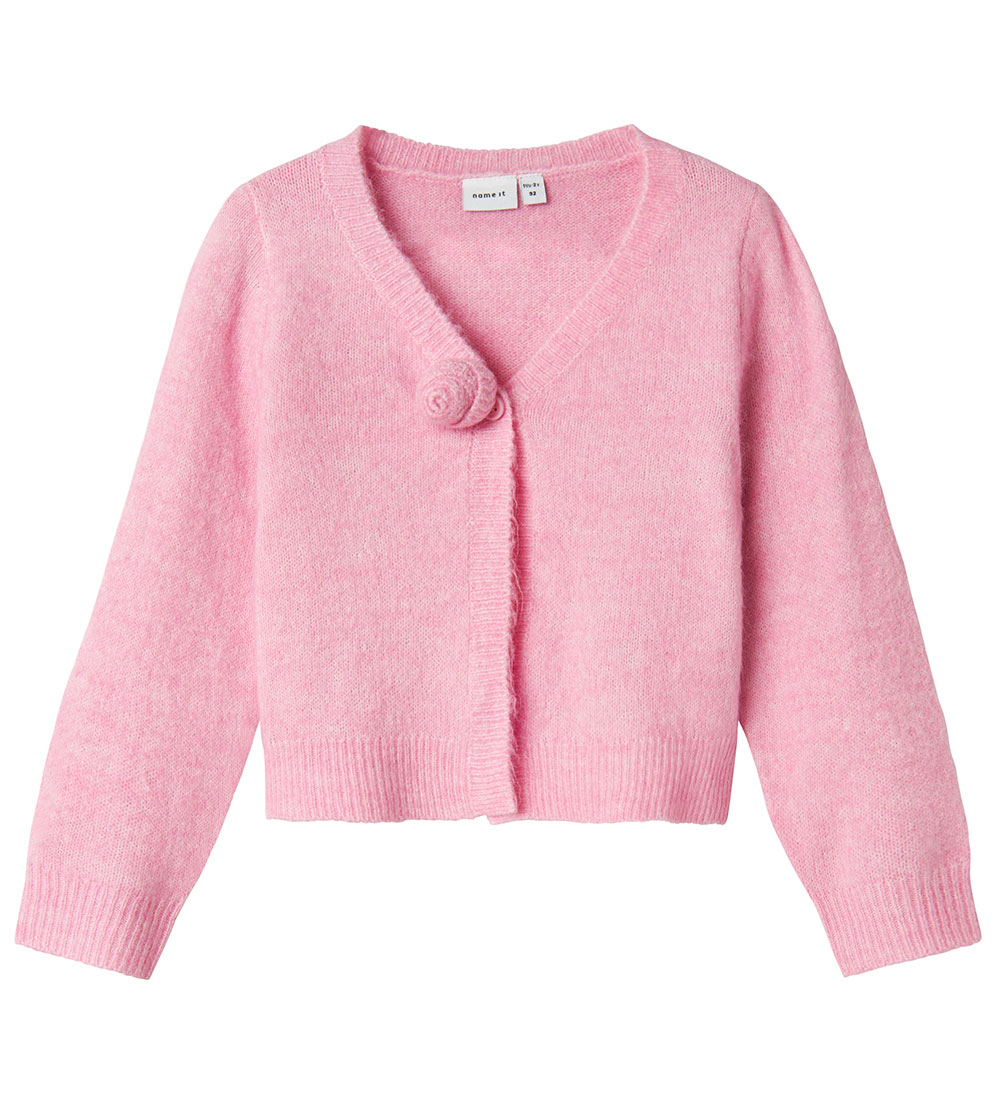 Name It Cardigan - Knitted - NmfDarine Short - Pink Frosting
