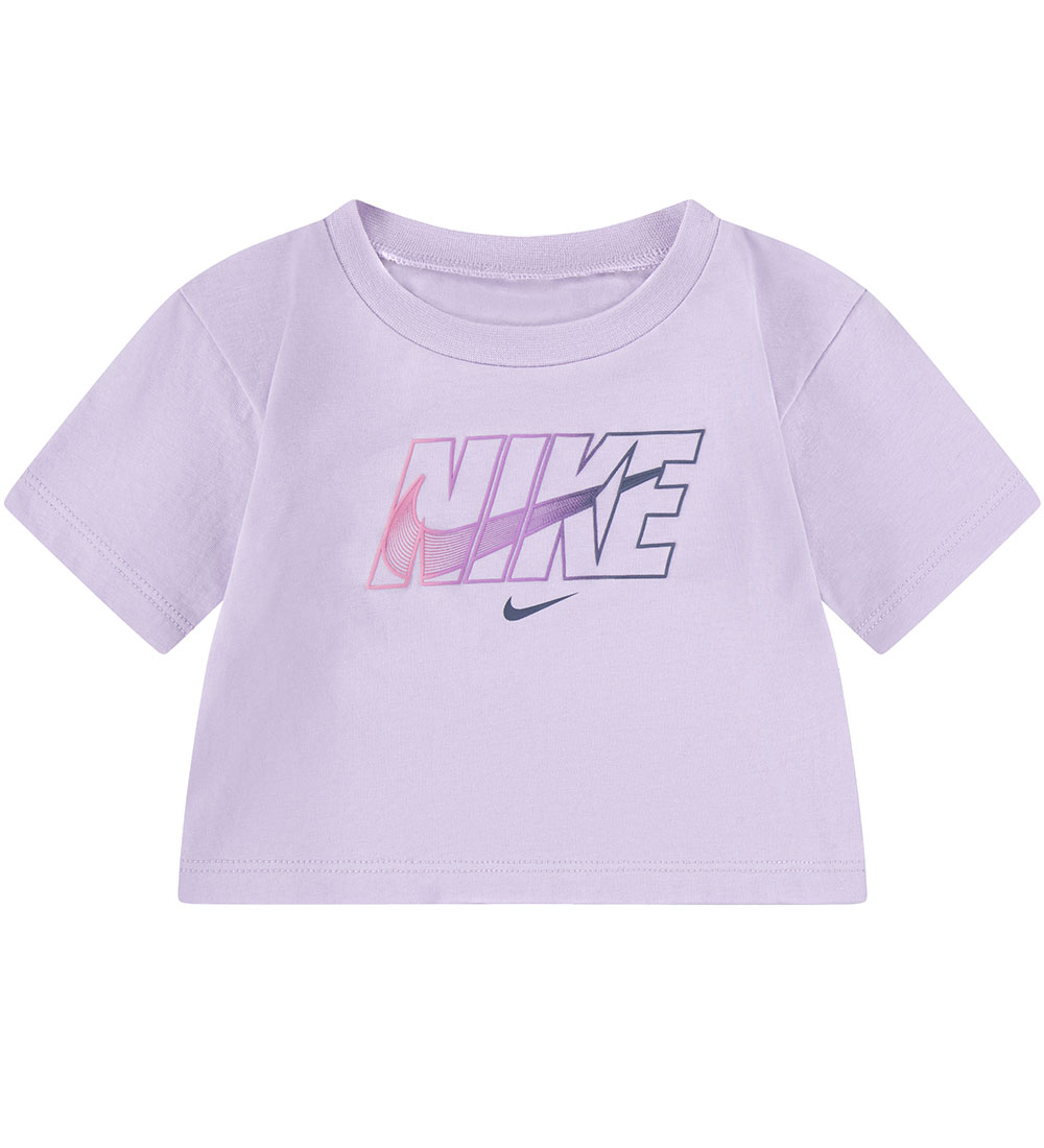 Ensemble de Shorts Nike - T-Shirt/Shorts de Vélo - Diffus Blue