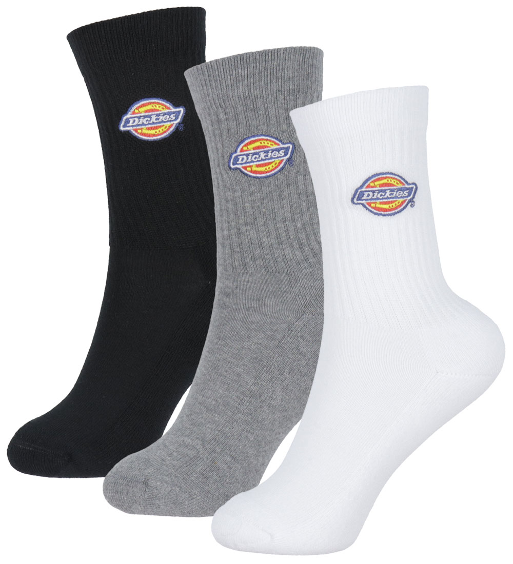 Dickies Socks - 3-Pack - Valley Grove - Grey Melange