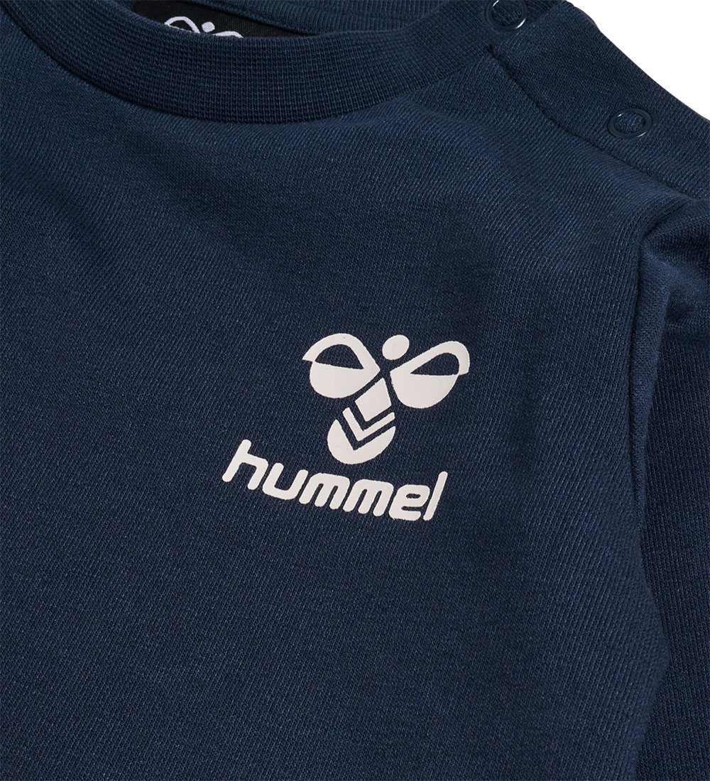 Hummel Sweat Set w. Bodysuit L/æ - hmlTrio - Parisian Night