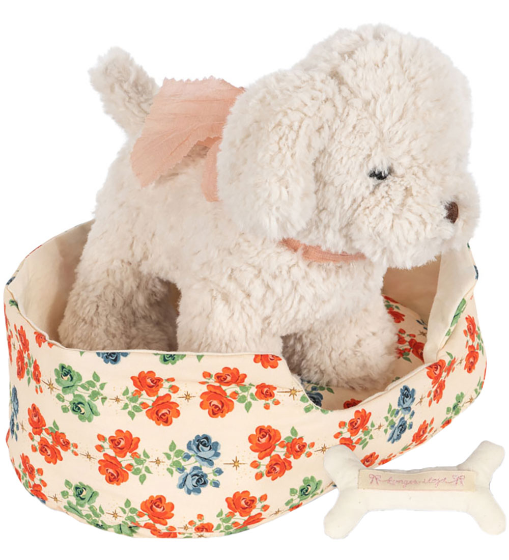 Konges Sløjd Soft Toy w. Accessories - The puppy Madeleine - Fio