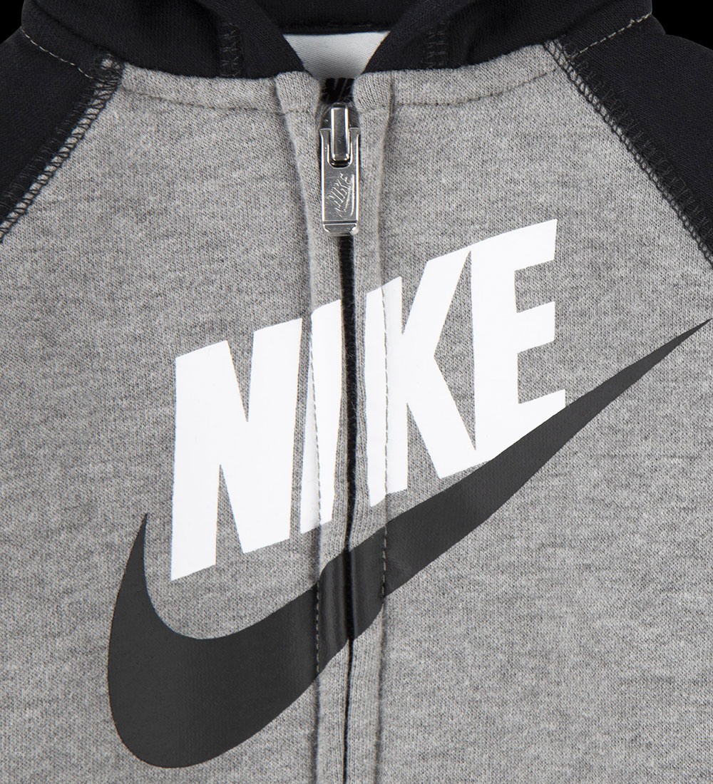 Set Nike - Gilet/Pantalon de Jogging/T-Shirt - Carbone Heather