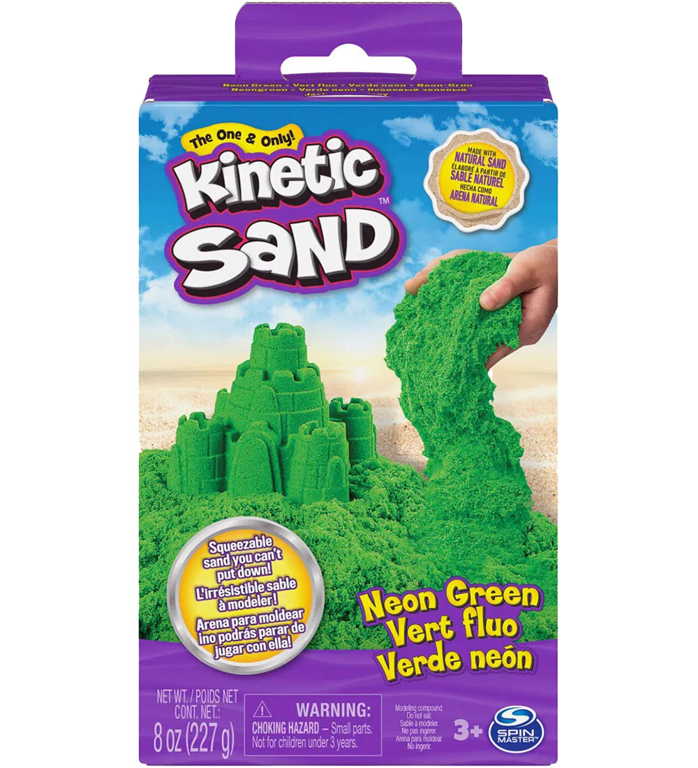 Kinetic Sand Beach sand - 227 grams - Neon Green