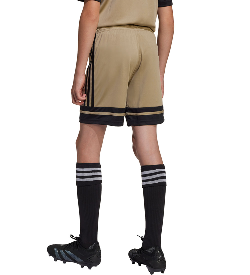 adidas Performance Sports shorts - SQUA25 - Blacar/Black/Warvan