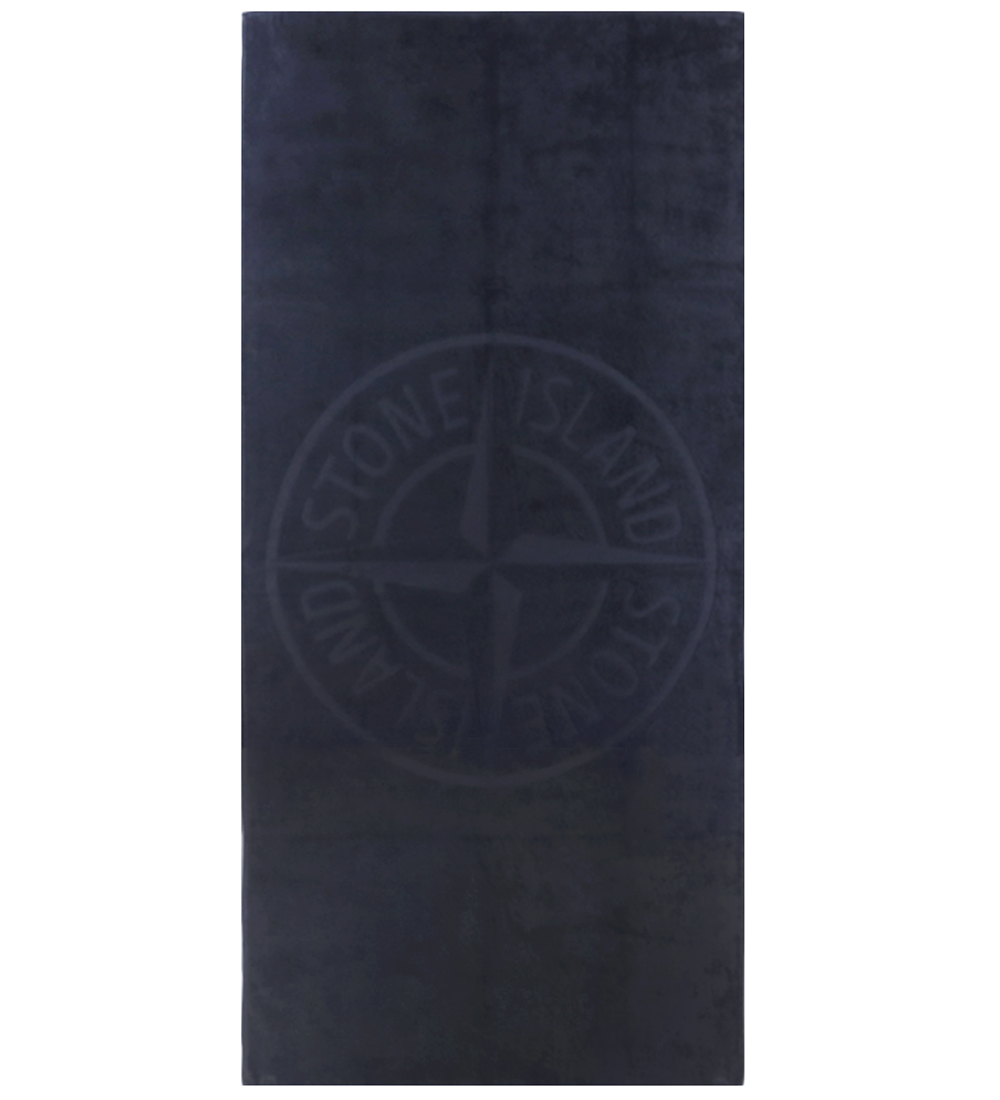 Stone Island Badehandtuch - 160x75 cm - Navy