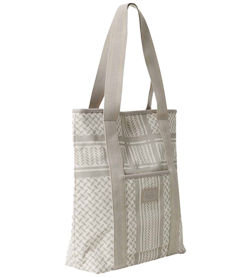 Lala Berlin Innkaupapoki - Carmela 2.0 - Heritage Stripe Drappli