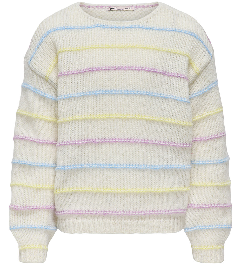 Kids Only Blouse - Knitted - KogNordic - Birch/OPEN Air - AFRICA
