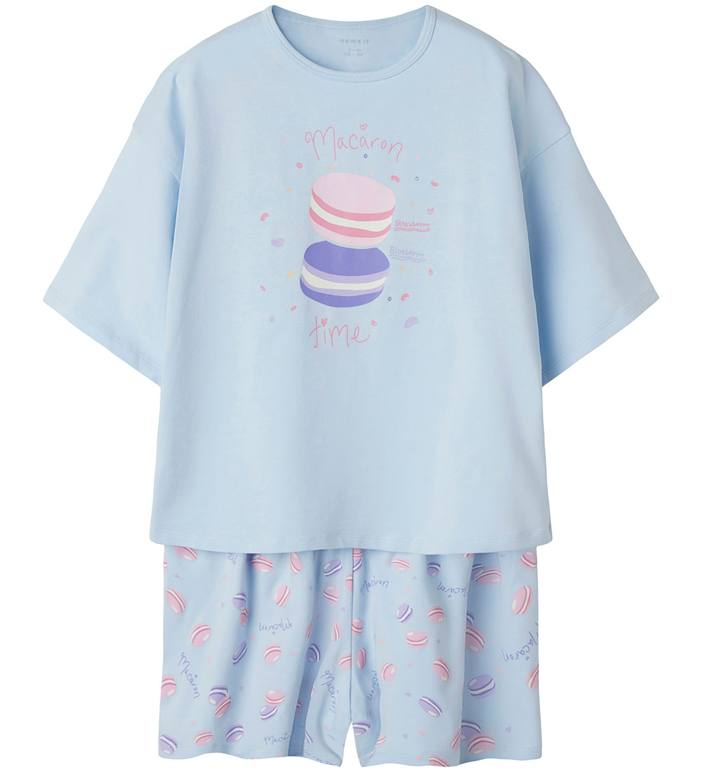 Name It Pyjama Set - 2 Parts - NkfNightset - Nantucket Breeze