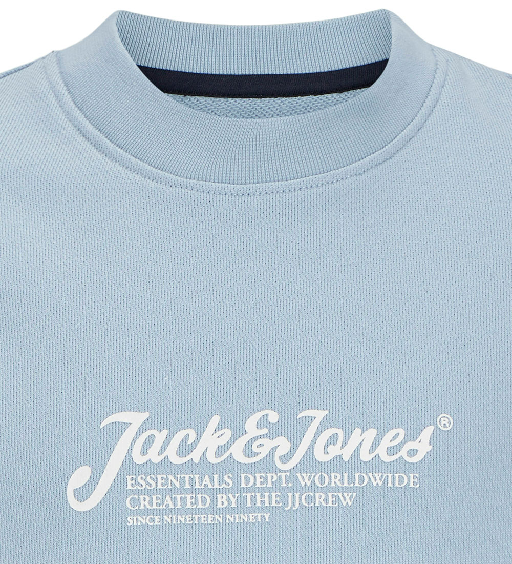 Jack & Jones Peysa - JjBeau - Chambray Blue