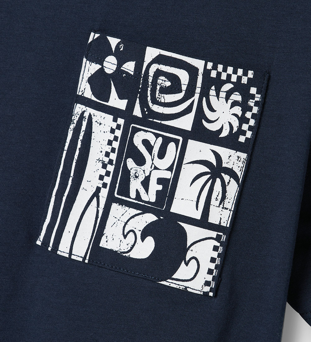 Name It T-shirt - NkmVilian - Navy Blazer/Surf