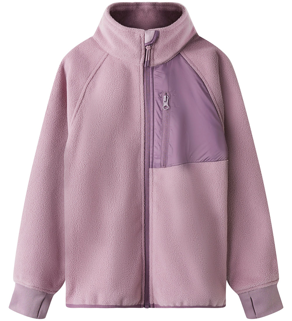 Name It Fleece Jacket - NknMove03 - Elderberry