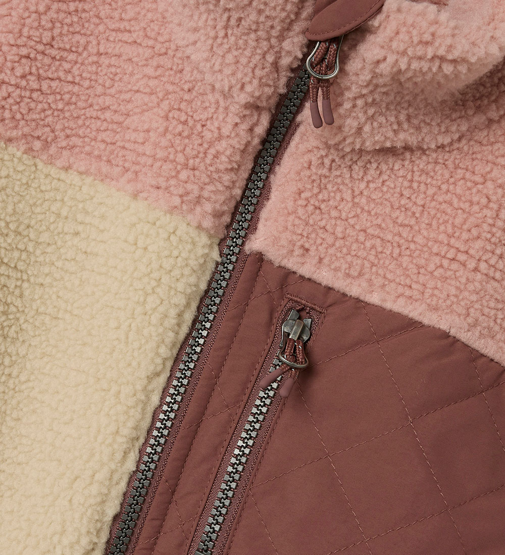 Name It Fleece Vest - Teddy - NkfMonica - Fog