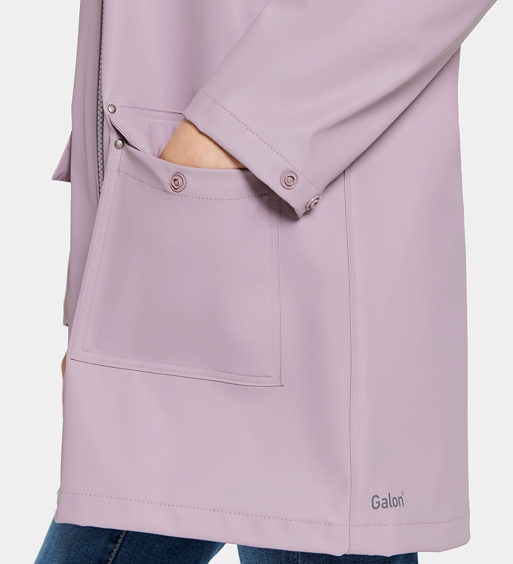 Didriksons Rain Jacket - PU - Giga - Dusty Lilac