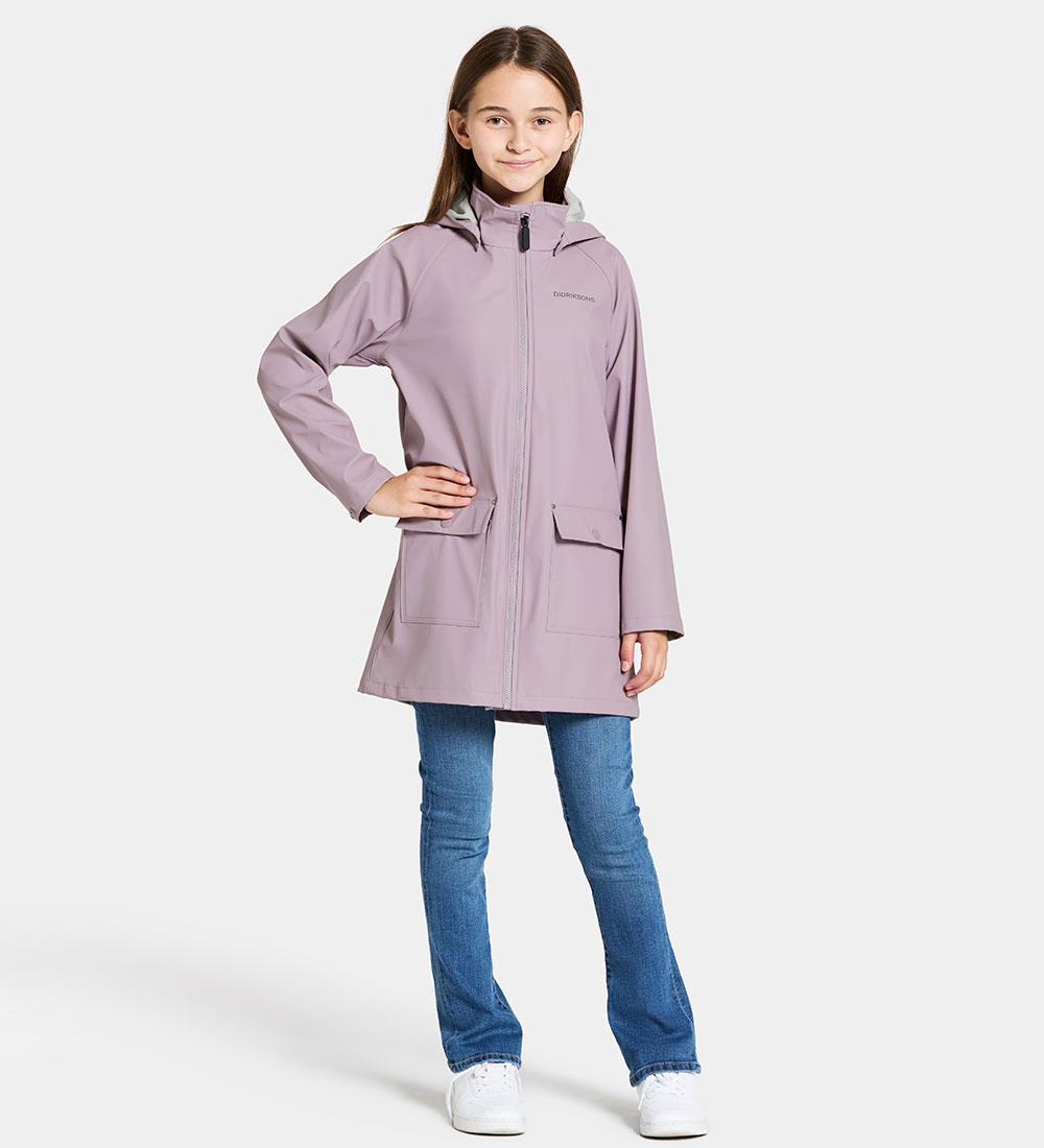 Didriksons Rain Jacket - PU - Giga - Dusty Lilac