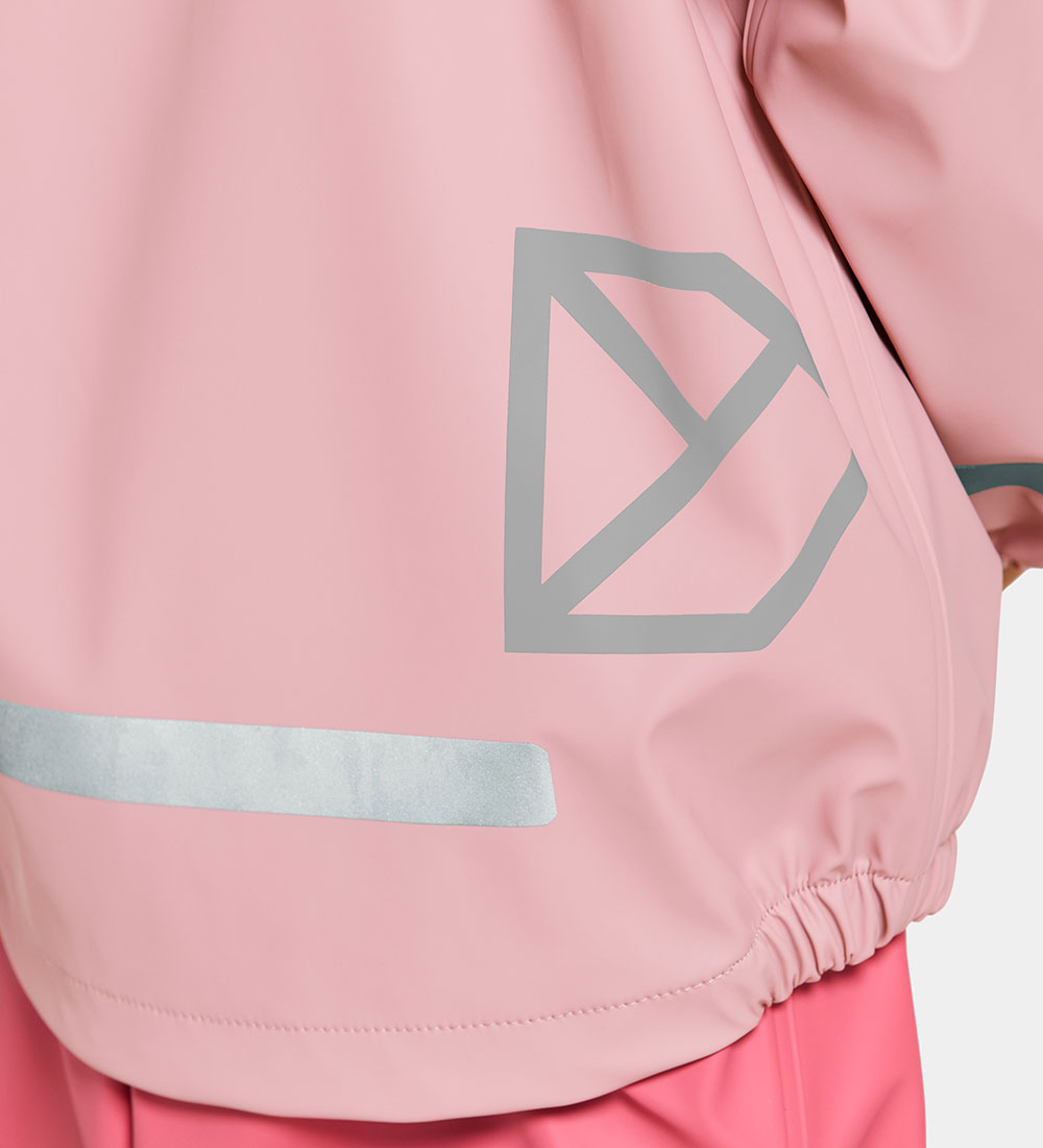 Didriksons Regntøy m. Seler - PU - Slaskeman - Soft Rosa