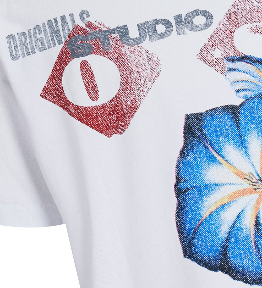 T-Shirt Jack & Jones - JorRetiro - Bright White
