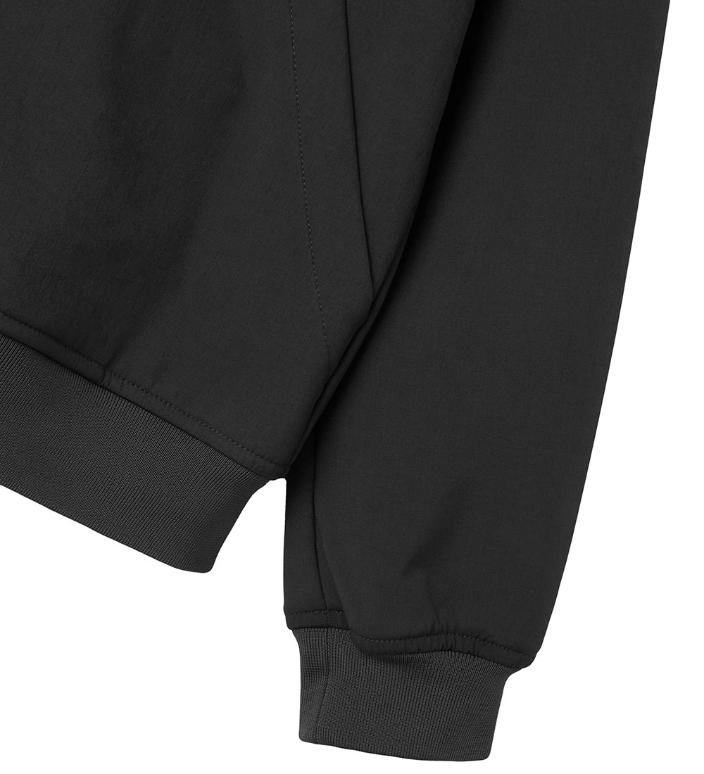 LMTD Softshell Jacket w. Fleece - NlmAlfa08 - Pirate Black