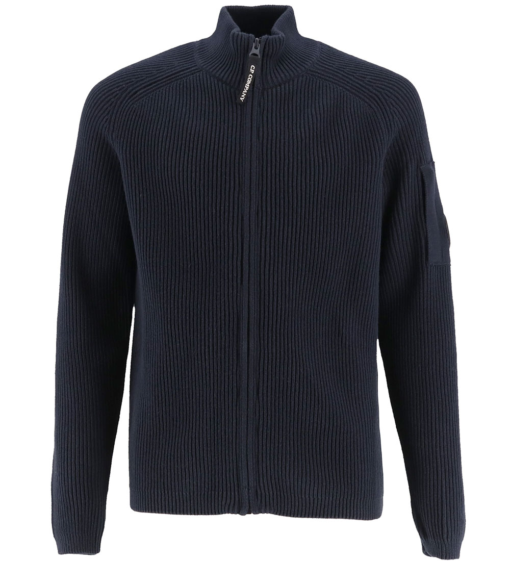 C.P. Company Cardigan - Knitted - Total Eclipse Blue