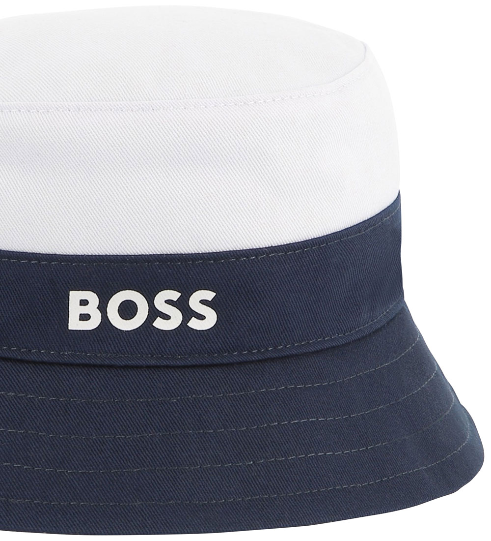 BOSS Bucket Hat - Reversible - Persian Blue/White/Navy