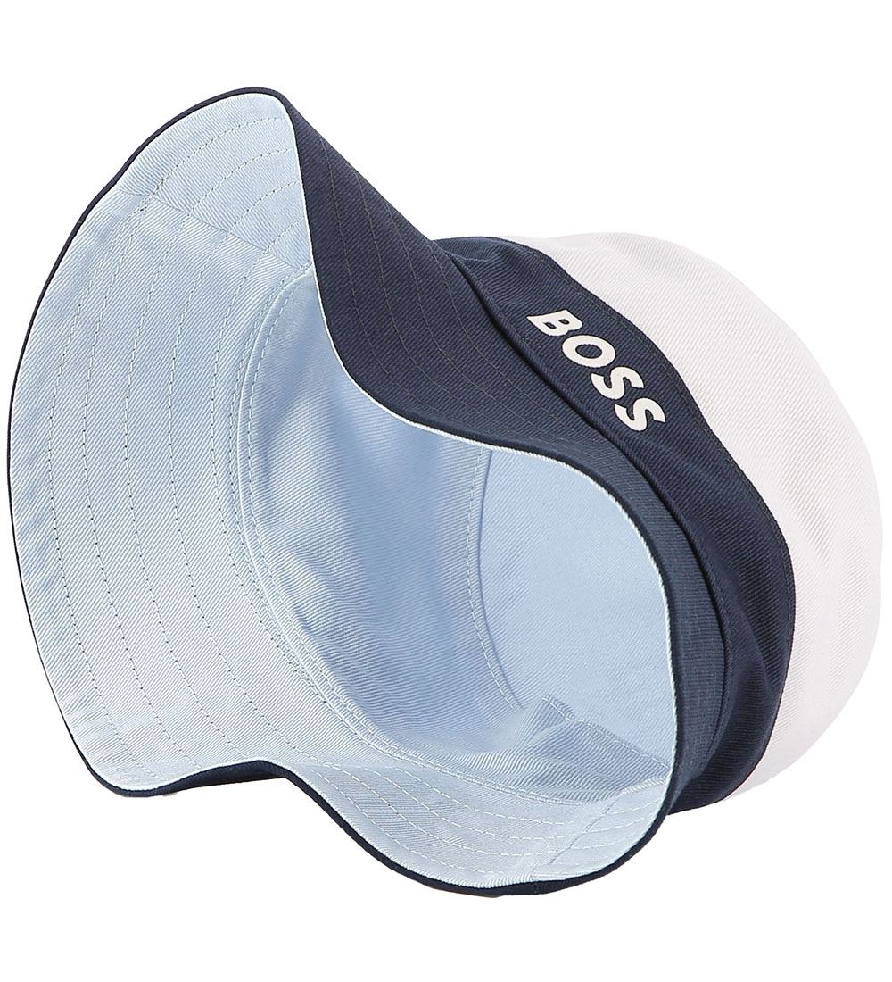 BOSS Bucket Hat - Reversible - Persian Blue/White/Navy