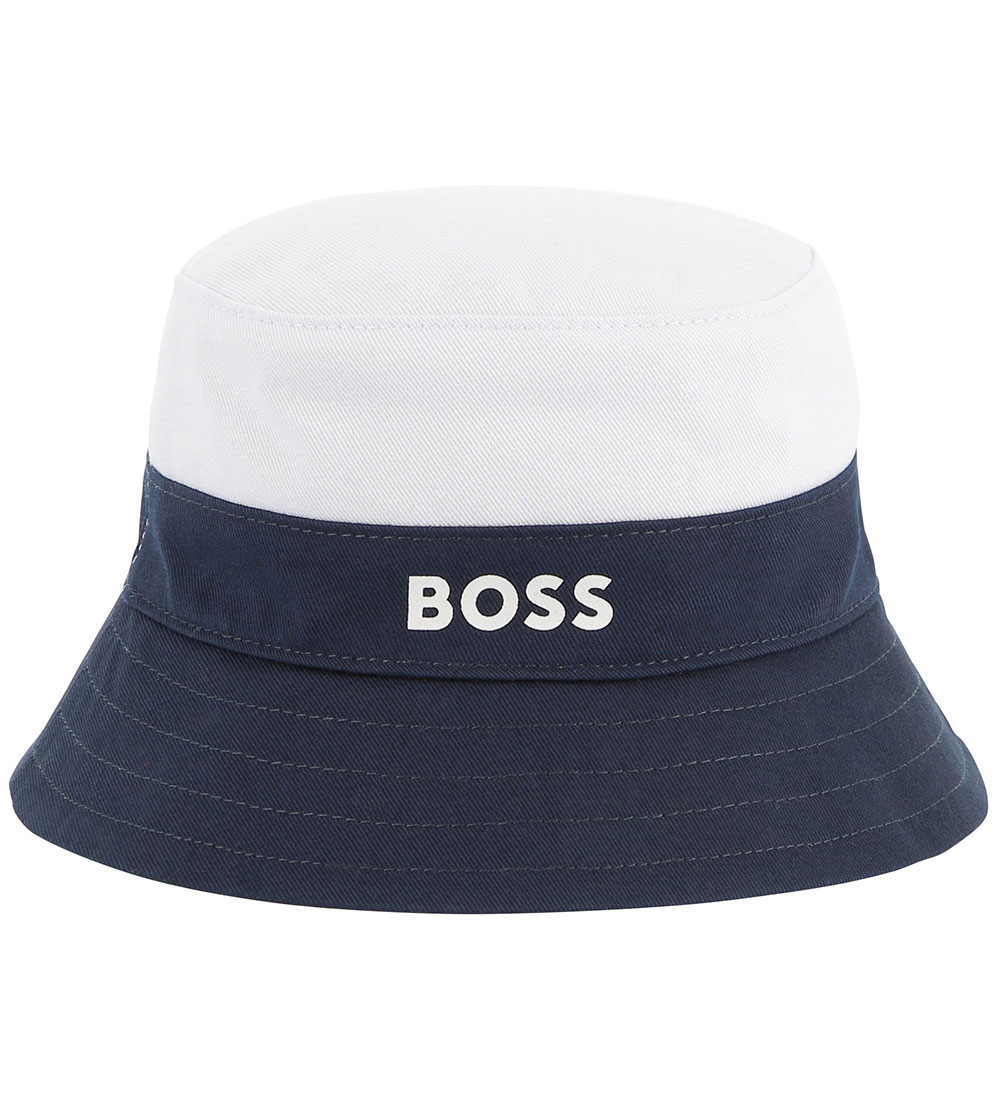 BOSS Bucket Hat - Reversible - Persian Blue/White/Navy