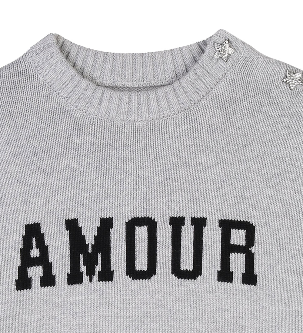 Zadig & Voltaire Blouse - Knitted - Malta - Grey Melange w. Blac