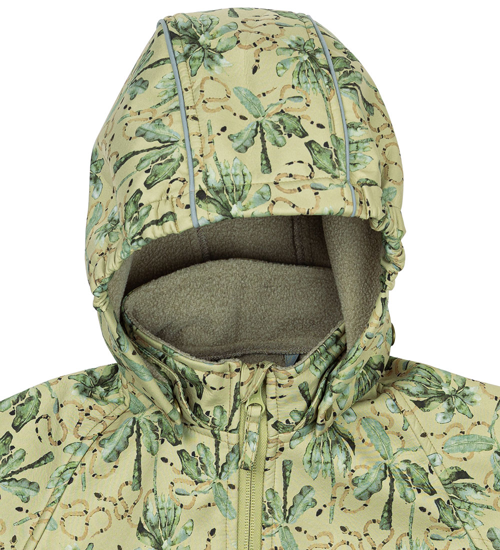 Veste softshell av. Polaire Mikk-Line - Recyclé - Gris Green av.