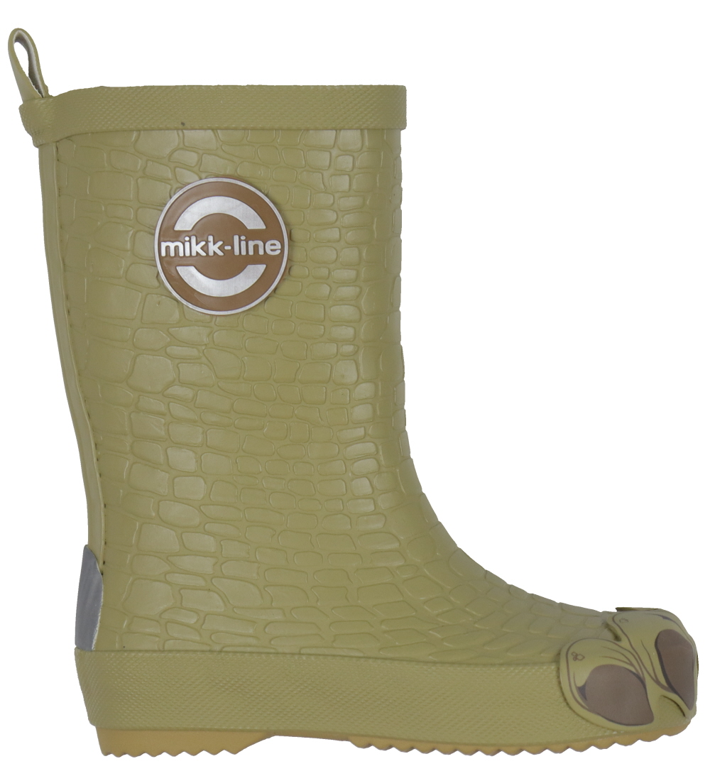 Mikk-Line Rubber Boots - Dragon - Kelp