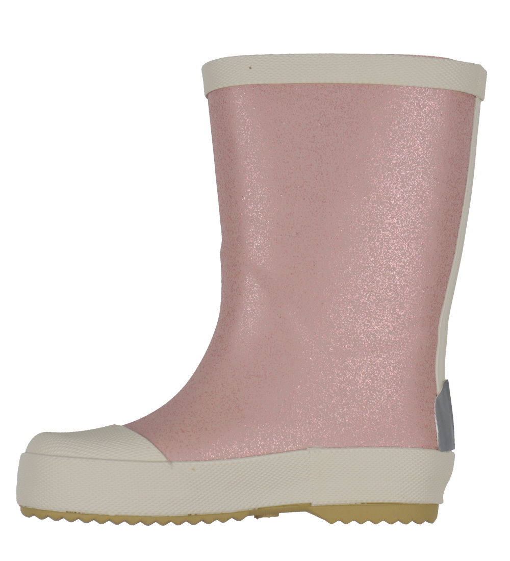 Mikk-Line Rubber Boots - Glitter - Woodrose