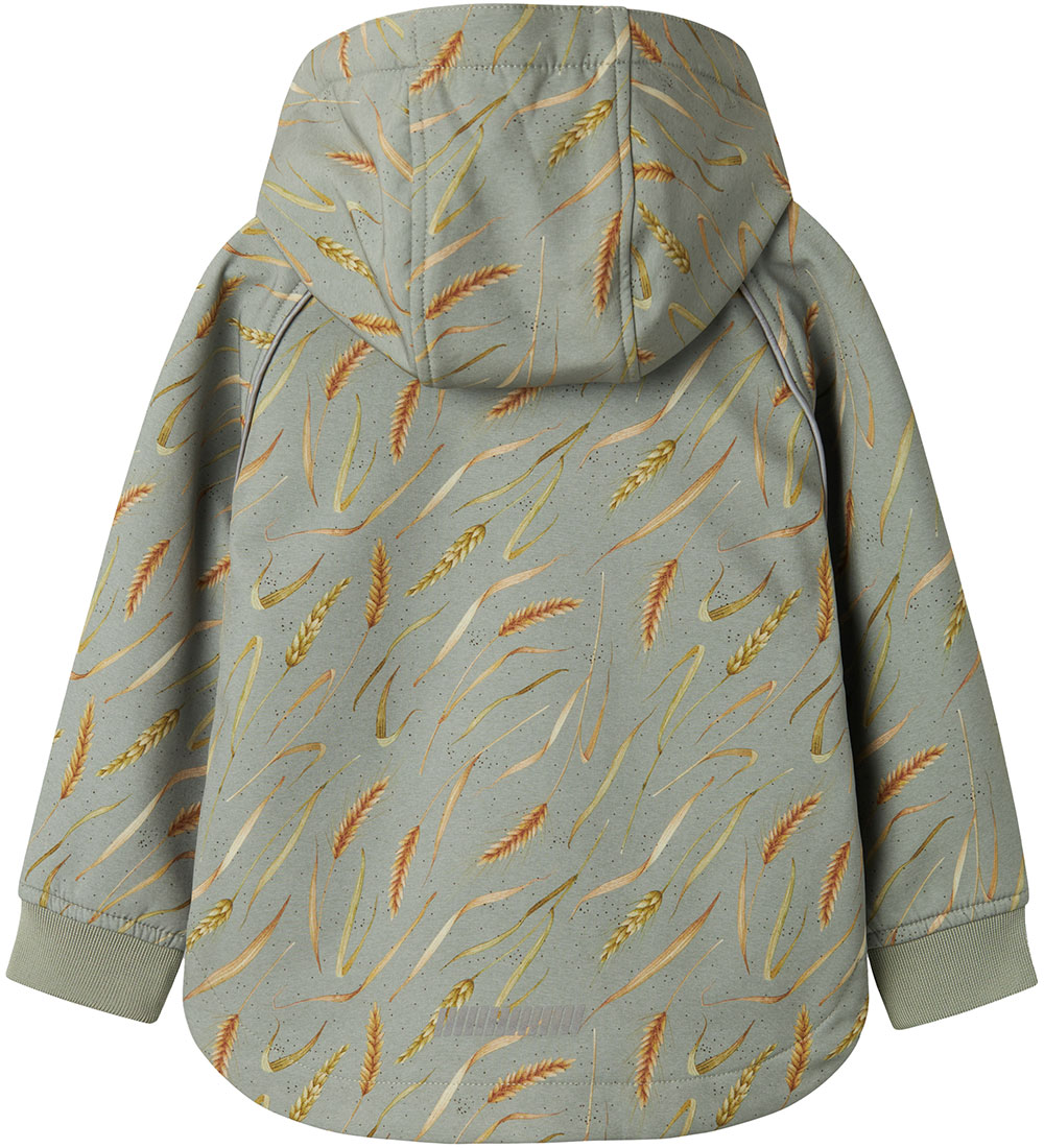 Name It Softshelljassen m. Fleece - NmmAlfa08 - Shadow/Field