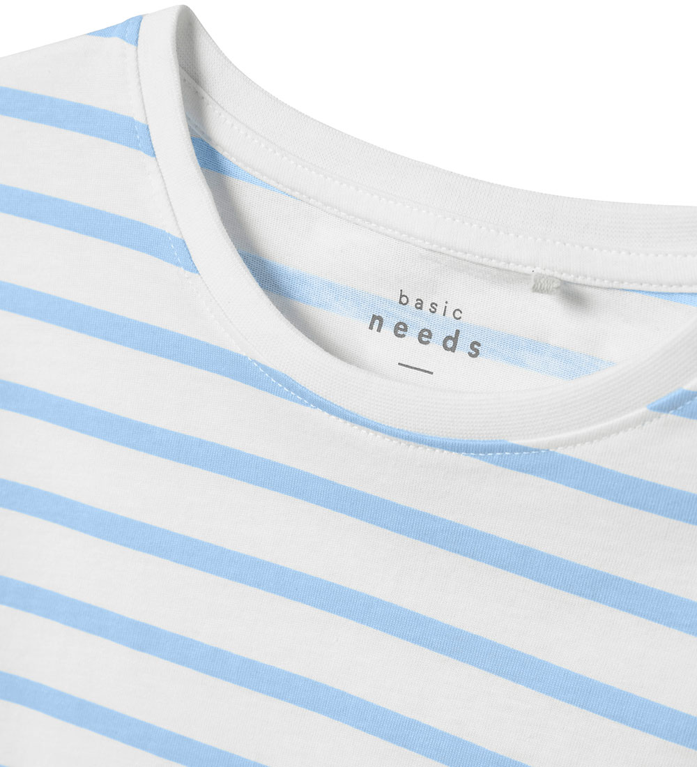 Name It T-shirt - NkfVitanni - Bright White/Serenity