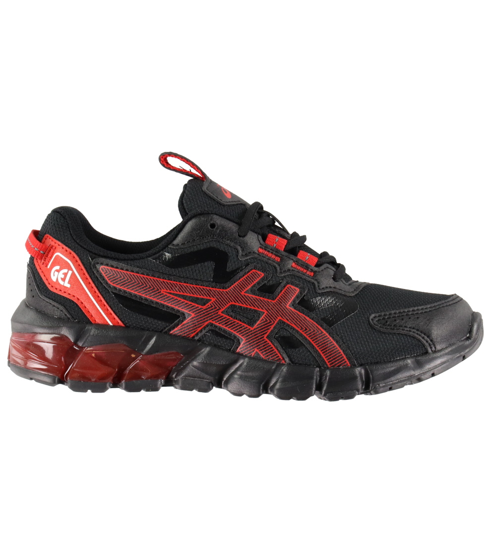 Asics Skór - Gel-Quantum 90 GS - Black/Rautt Classic+