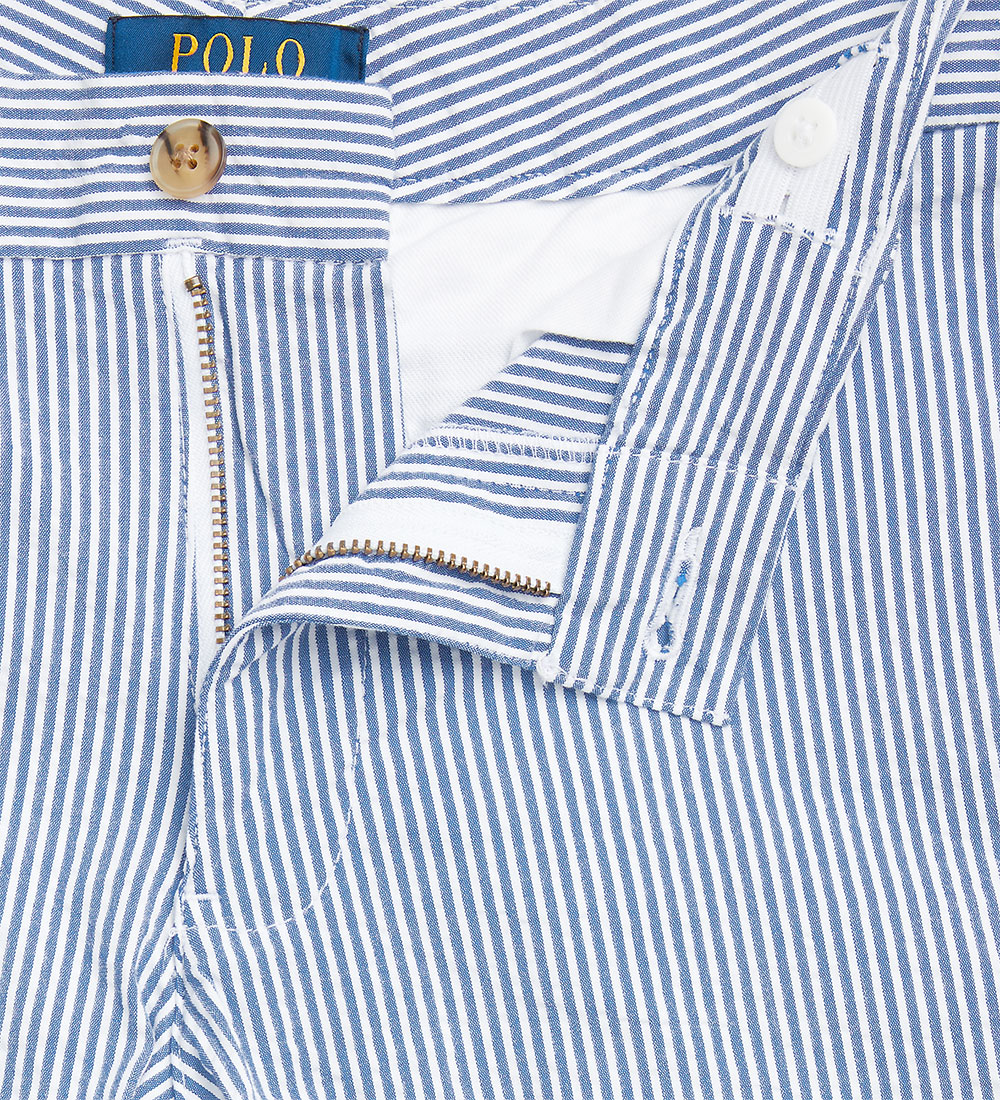 Polo Ralph Lauren Shorts - Preppy - Blue/White Striped