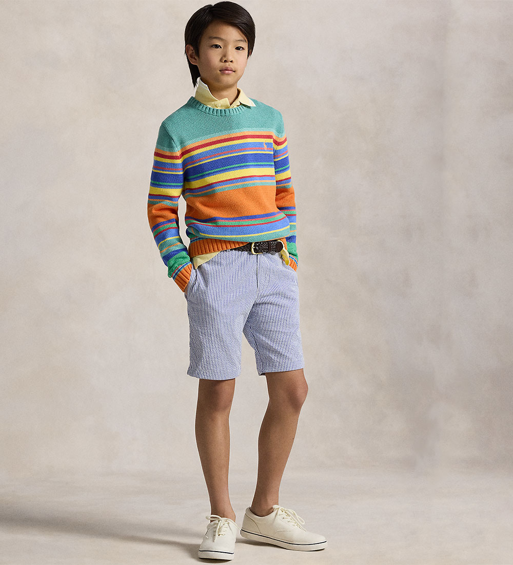 Polo Ralph Lauren Shorts - Preppy - Blue/White Striped