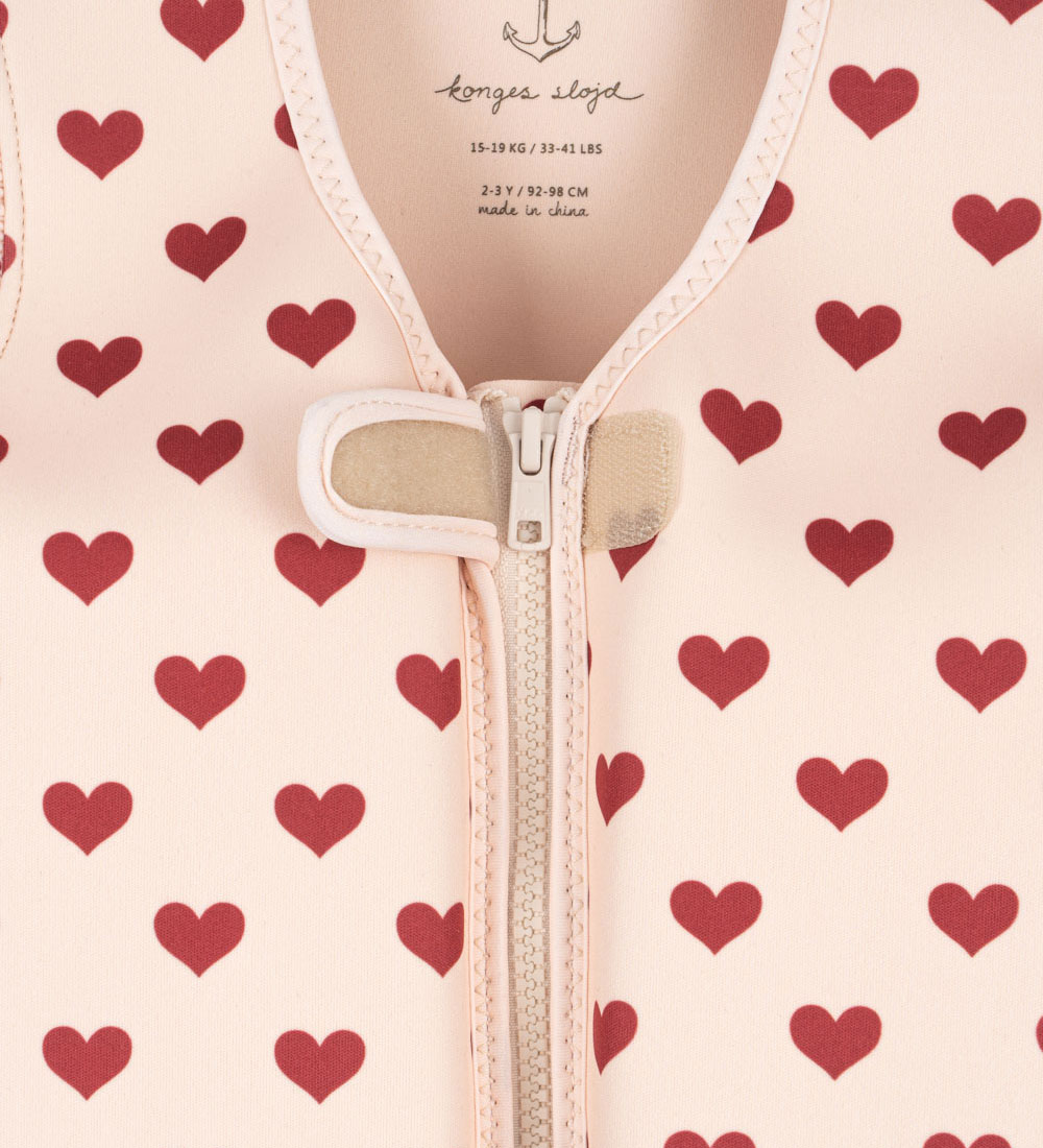Konges Sløjd Swim Vest - Avery - Amour Rouge