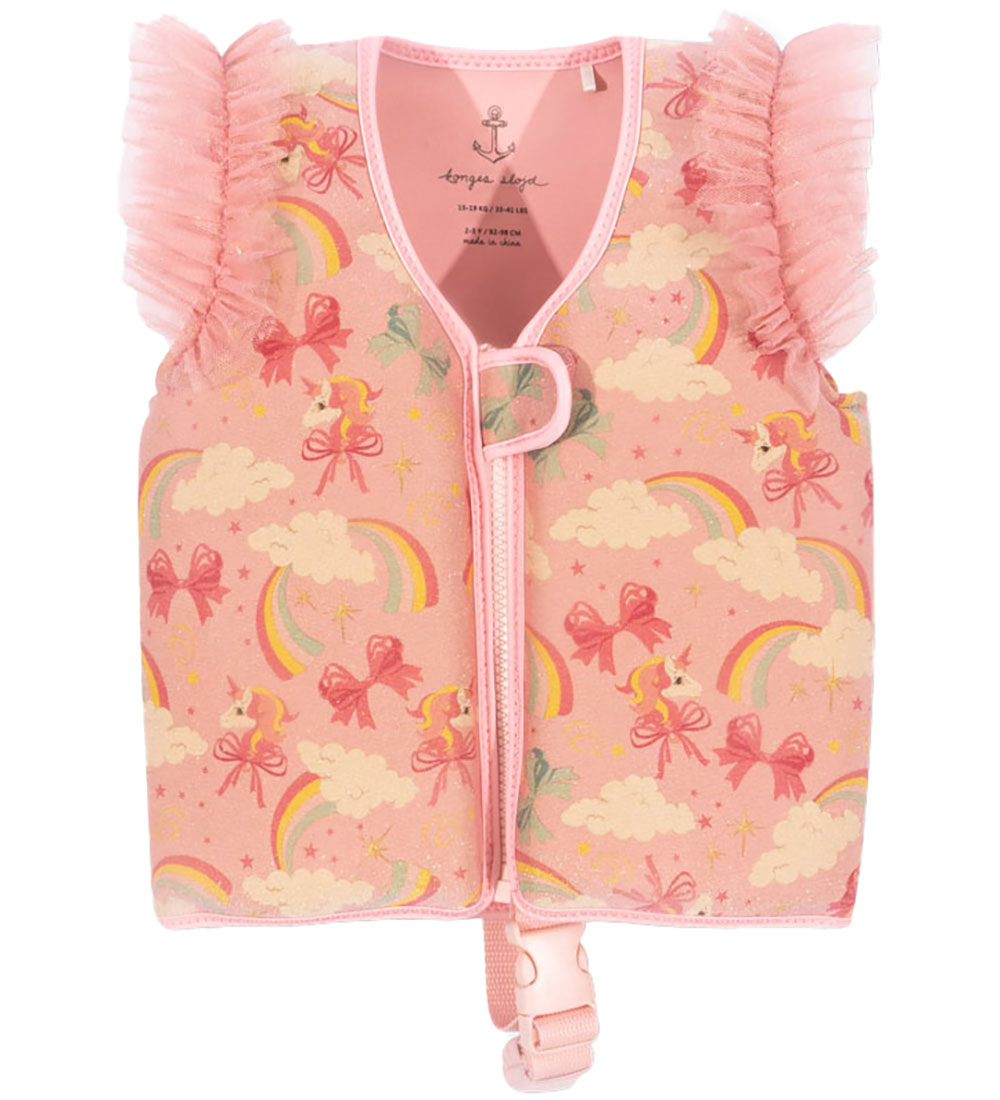 Konges Sløjd Swim Vest - Amelia - Rainbow Bow