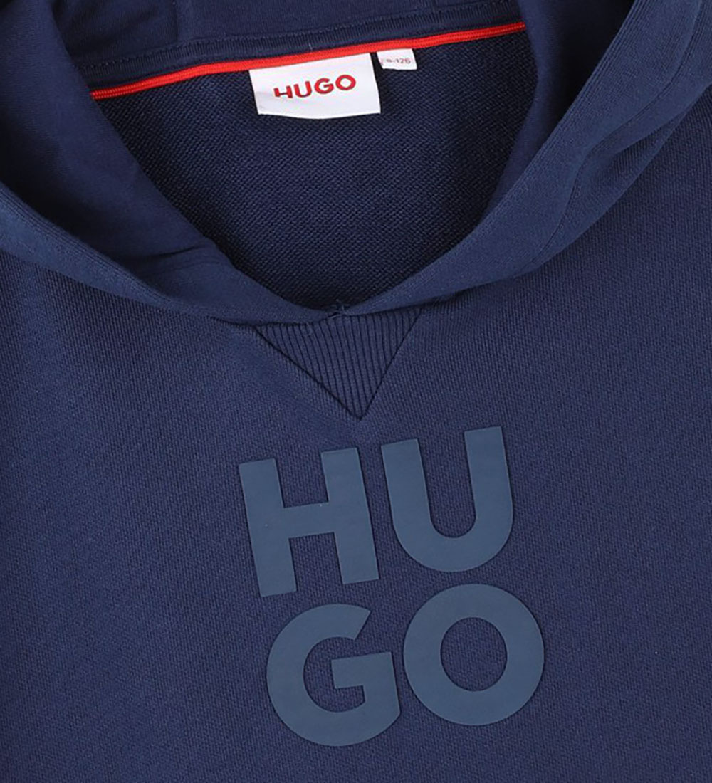 HUGO Kapuzenpullover - Mittelalter Blue