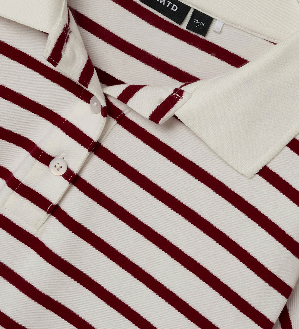 Chemisier polo LMTD - NlfRiva - White Alyssum/Windsor Wine