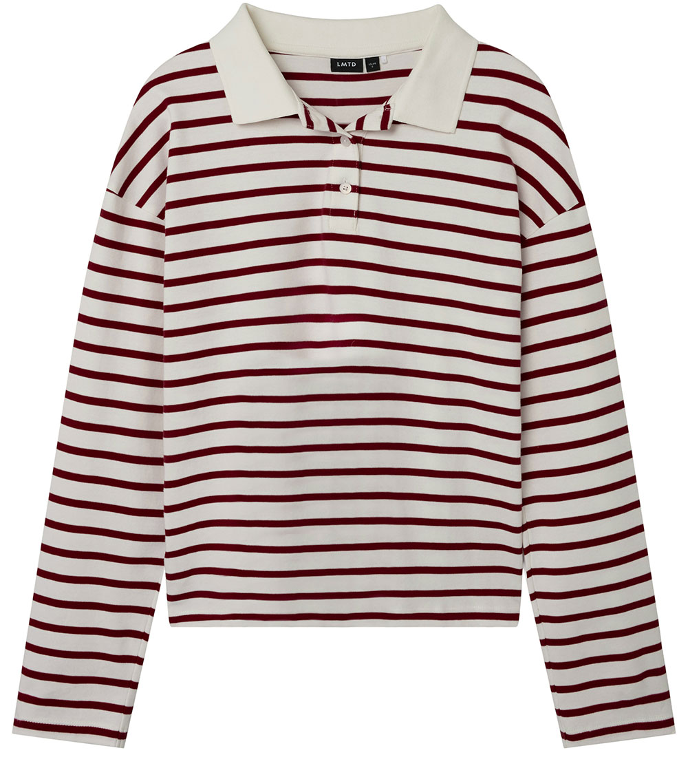 Chemisier polo LMTD - NlfRiva - White Alyssum/Windsor Wine