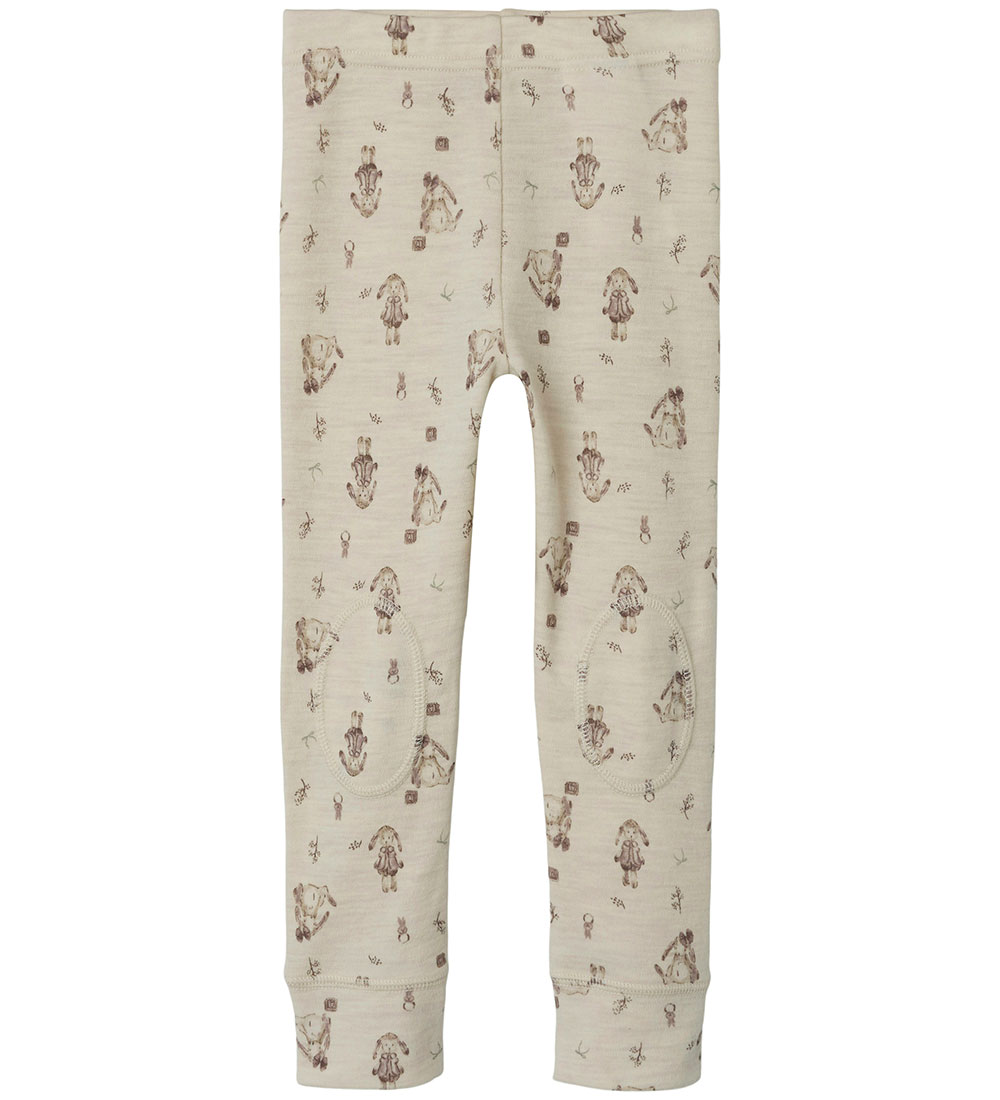 Name It Leggings - Wool - NmfWillos - Peyote Melange