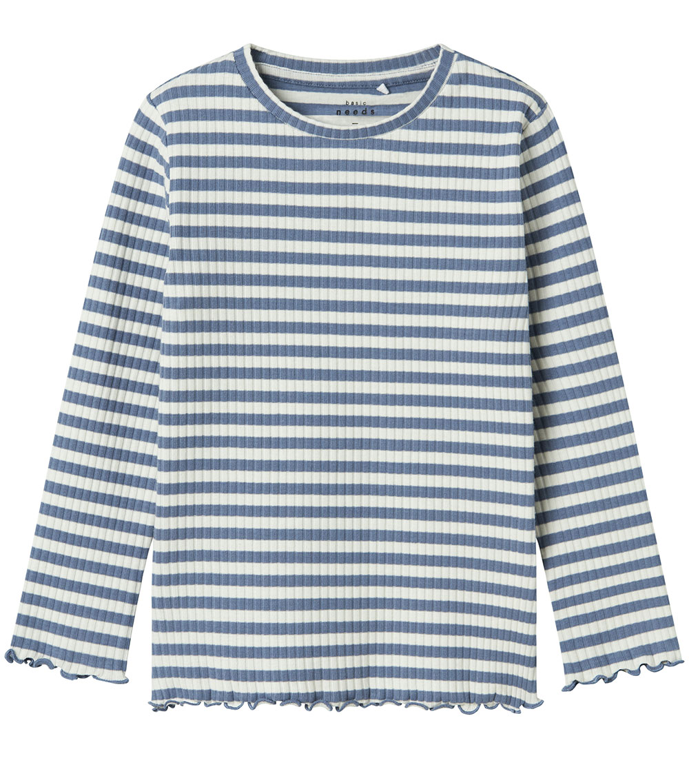Blouse Name It - Rib - NmfVemma - Wild Vent/Jet Courant