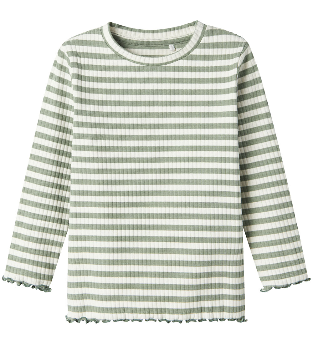 Name It Blouse - Rib - NmfVemma - Lily Pad/Jet Stream