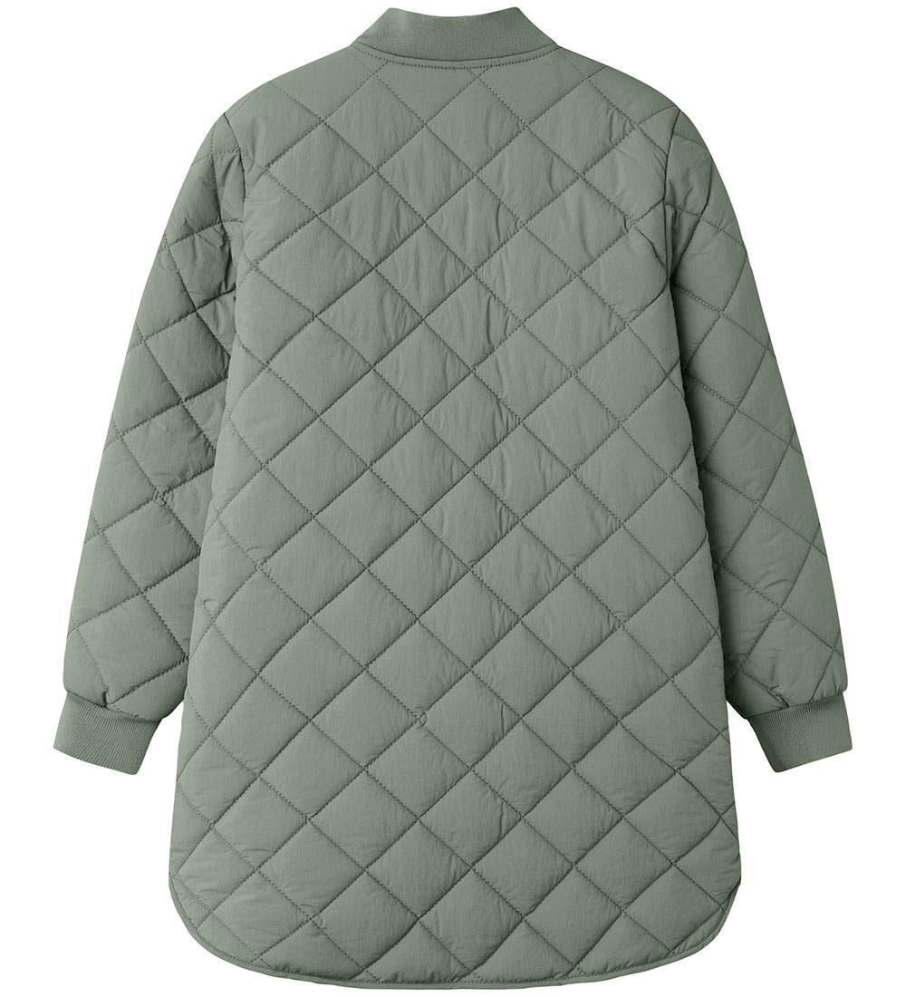 Name It Thermal coat - NkfMarlin - Quilt - Shadow