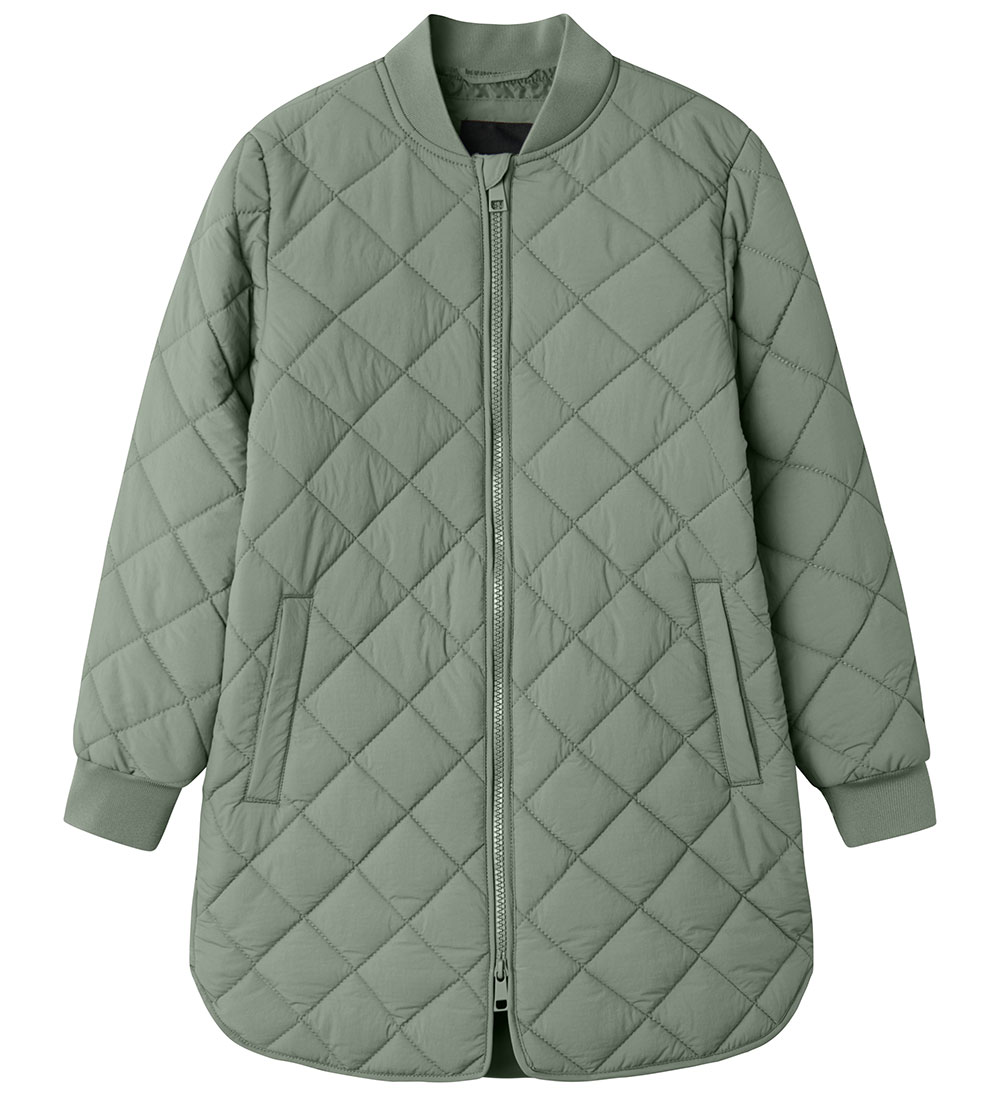 Name It Thermal coat - NkfMarlin - Quilt - Shadow