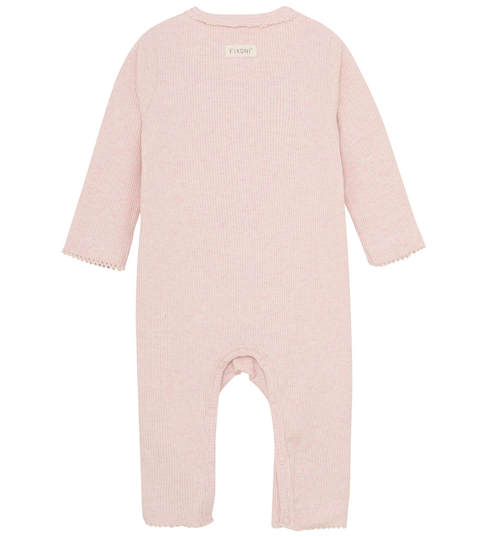 Fixoni Jumpsuit - Rib - Hushed Violet Melange