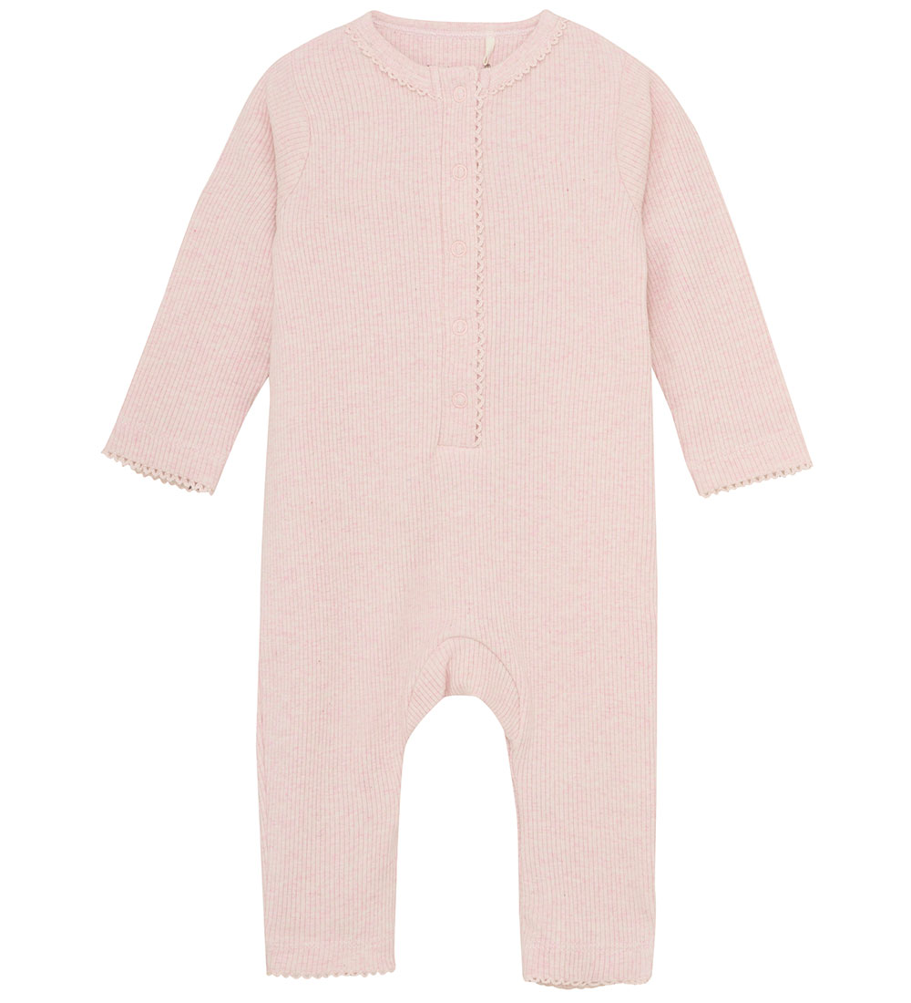 Fixoni Jumpsuit - Rib - Hushed Violet Melange